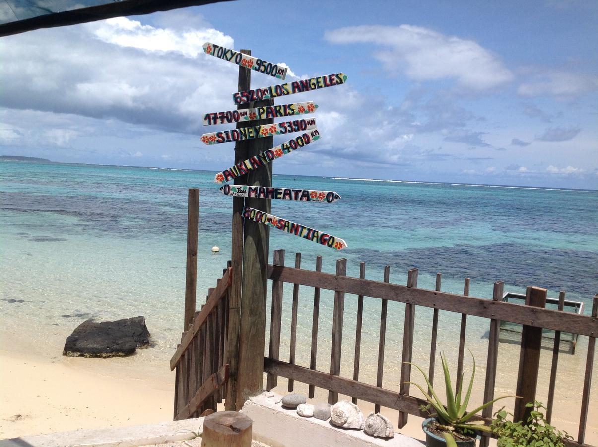 Fare Maheata Hotel Pihaena Bagian luar foto