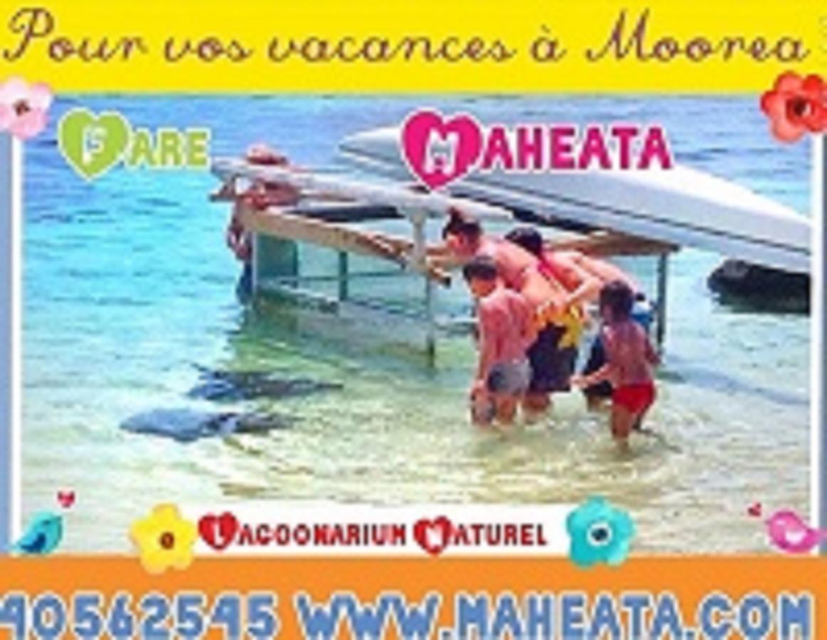 Fare Maheata Hotel Pihaena Bagian luar foto